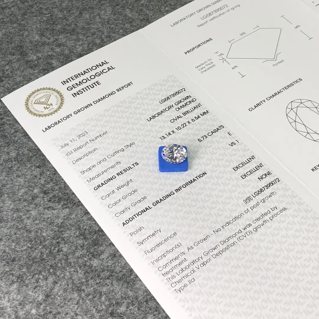 Laboratory Diamonds Fancy Shape Lab Diamond Wholesale - Messi Jewelry 2