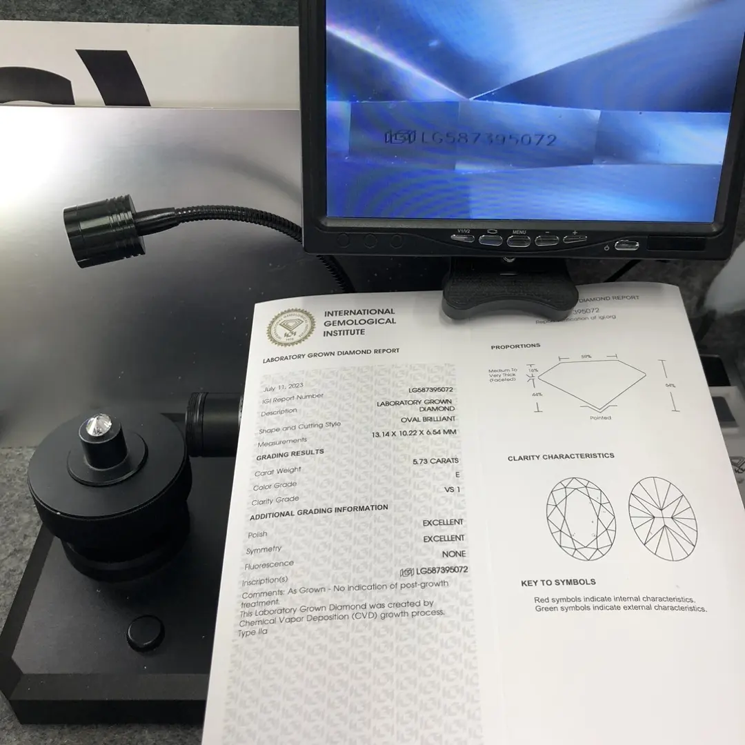 Lab Grown Diamond Large Synthetic Diamond Suppliers 6