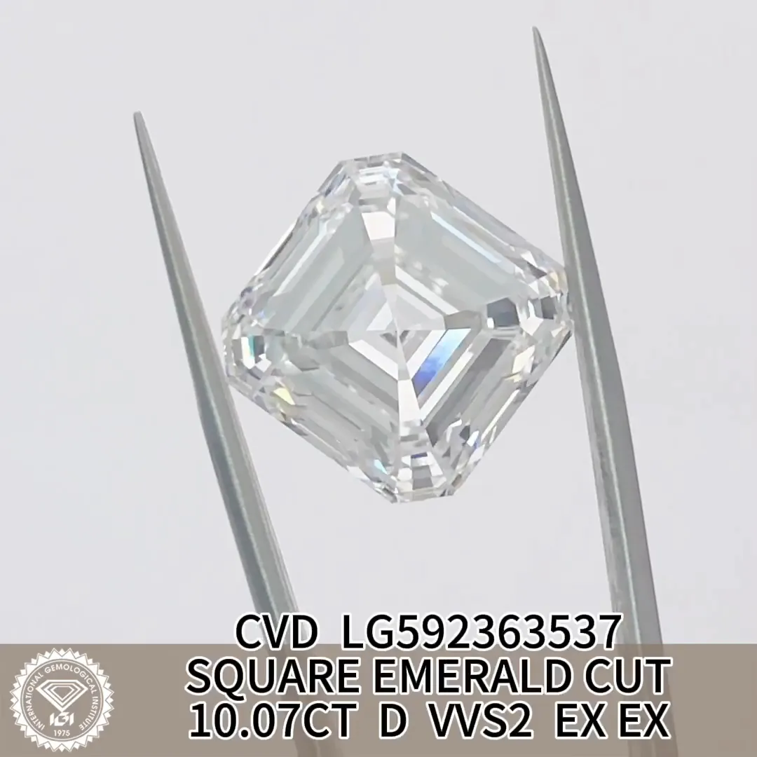 Messi Jewelry 5ct Lab Grown Diamond with Good Price 6