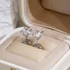 Customized Messi Jewelry White Gold Lab Diamond Earrings 4