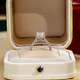 **Radiant Cut CVD Lab Diamond Ring in 18K White & 14K Yellow Gold** 6
