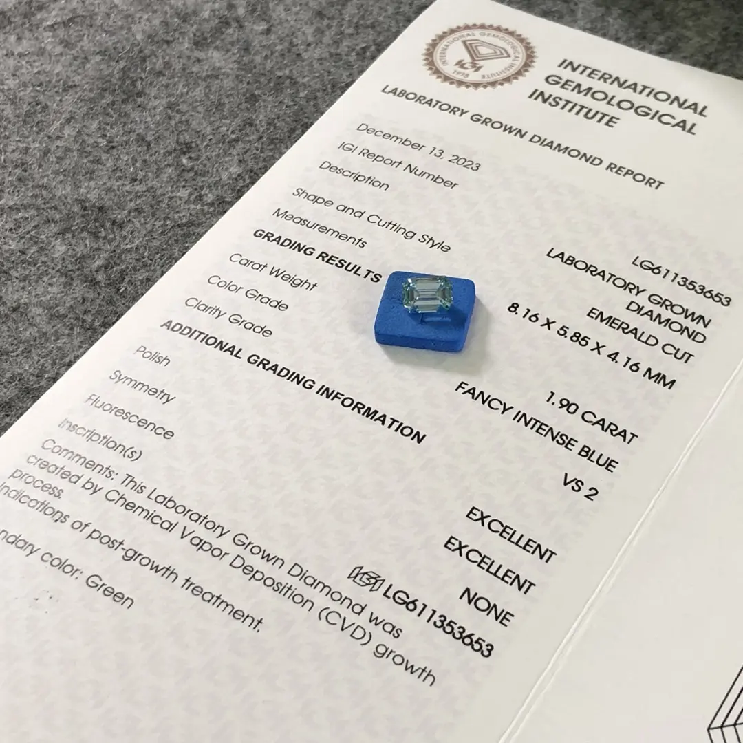 맞춤 서비스를 제공하는 메시 주얼리 합성 다이아몬드 제조업체 6