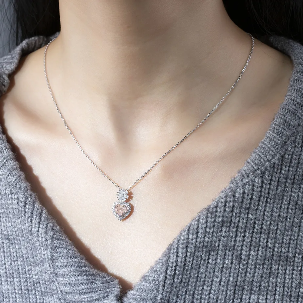 Diamantes rosa cultivados em laboratório da Epidemic para colar 5