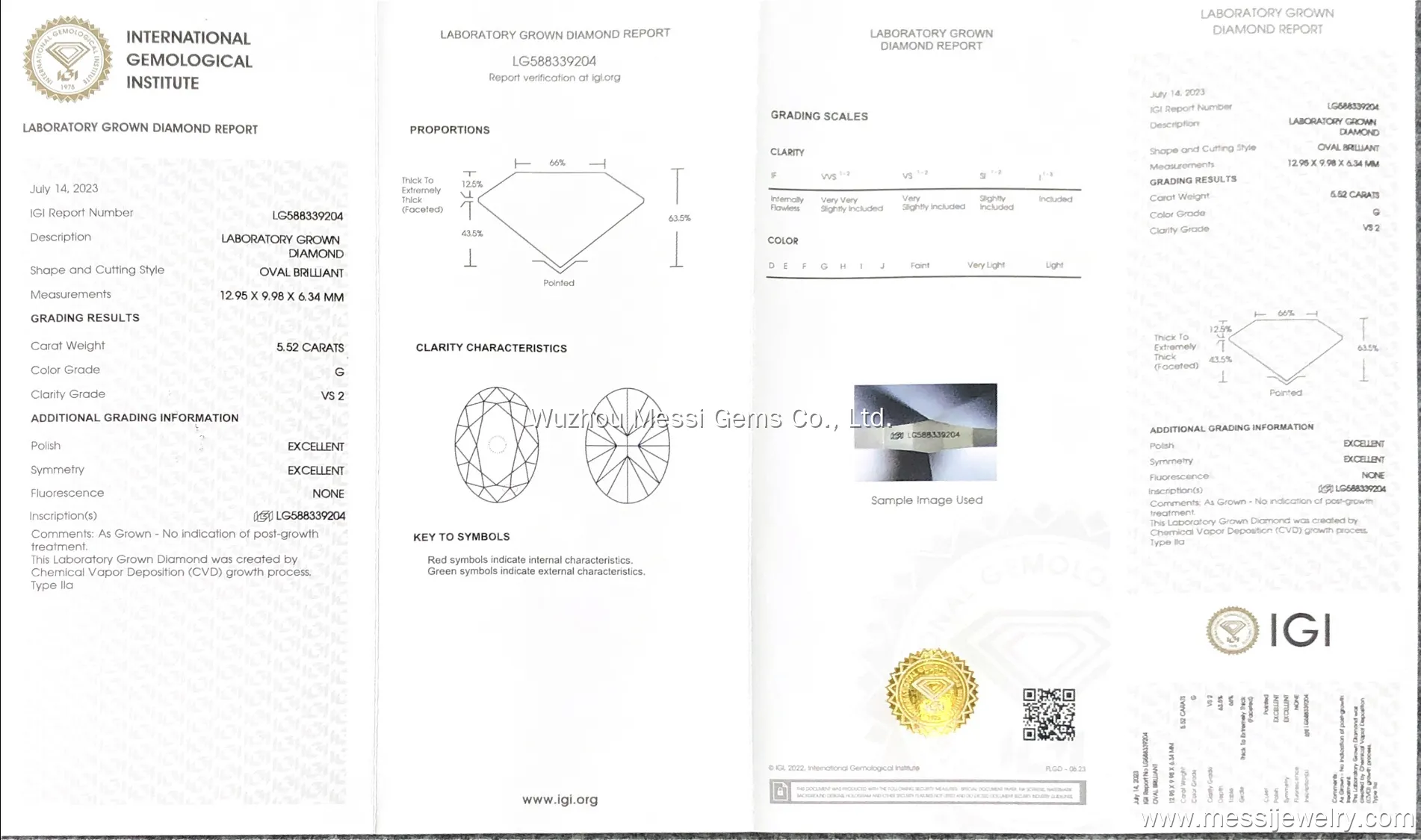 Customized 1.5 Carat Oval Diamond Ring Lab Grown Factory Direct Supply for Ring 4