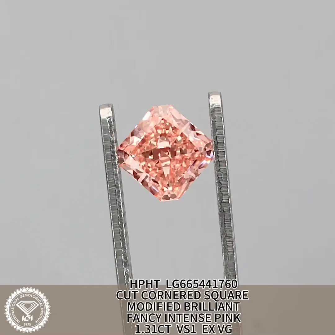 Diamantes artificiales, diamantes de laboratorio rosas al por mayor - Joyería Messi 2