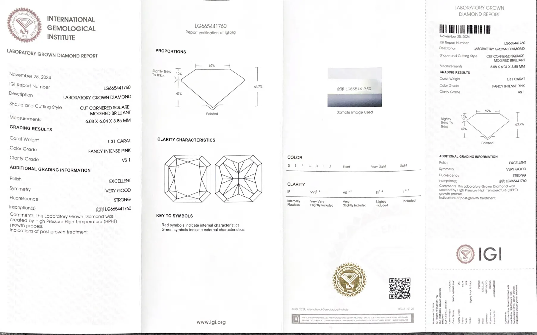 Diamantes artificiales, diamantes de laboratorio rosas al por mayor - Joyería Messi 5