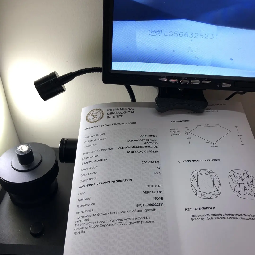 Wholesale Radiant Lab Diamond Series Forjewelry Collection 4