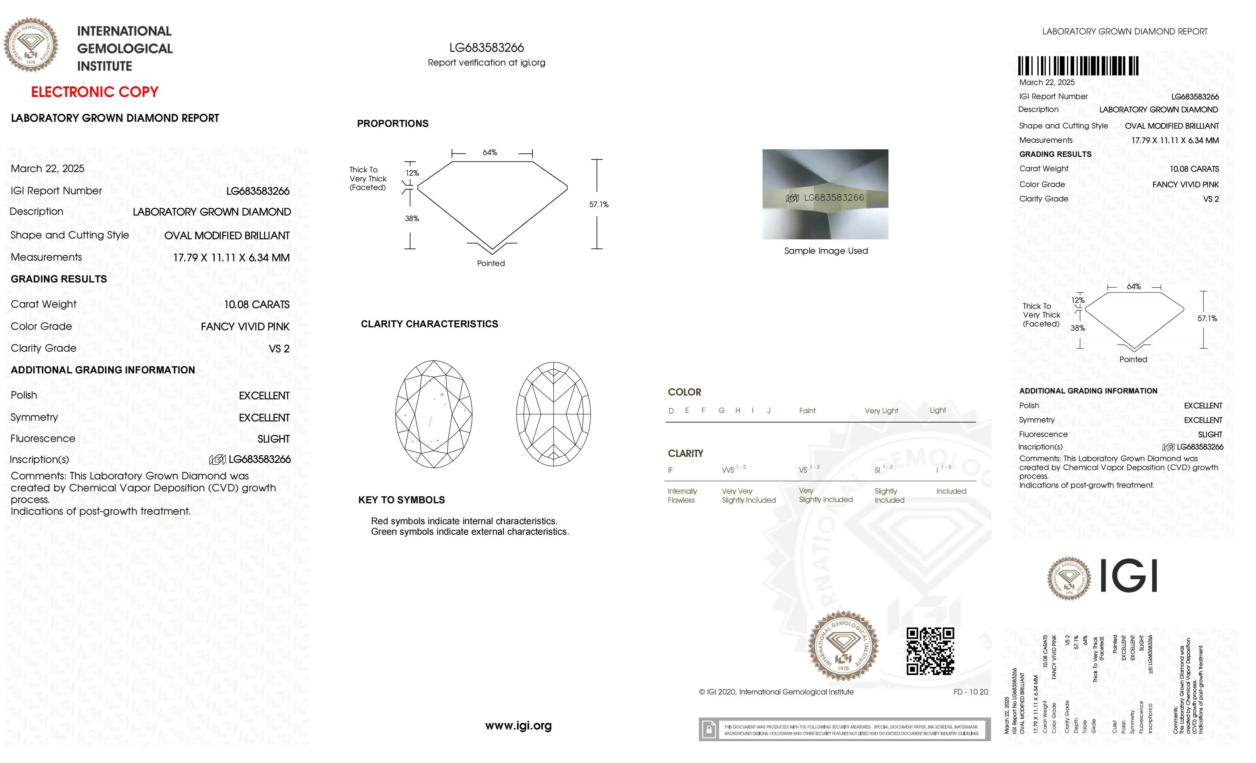 Pink Lab Diamond Vvs2 Lab Grown Diamond for Ring Factory Direct Supply 2