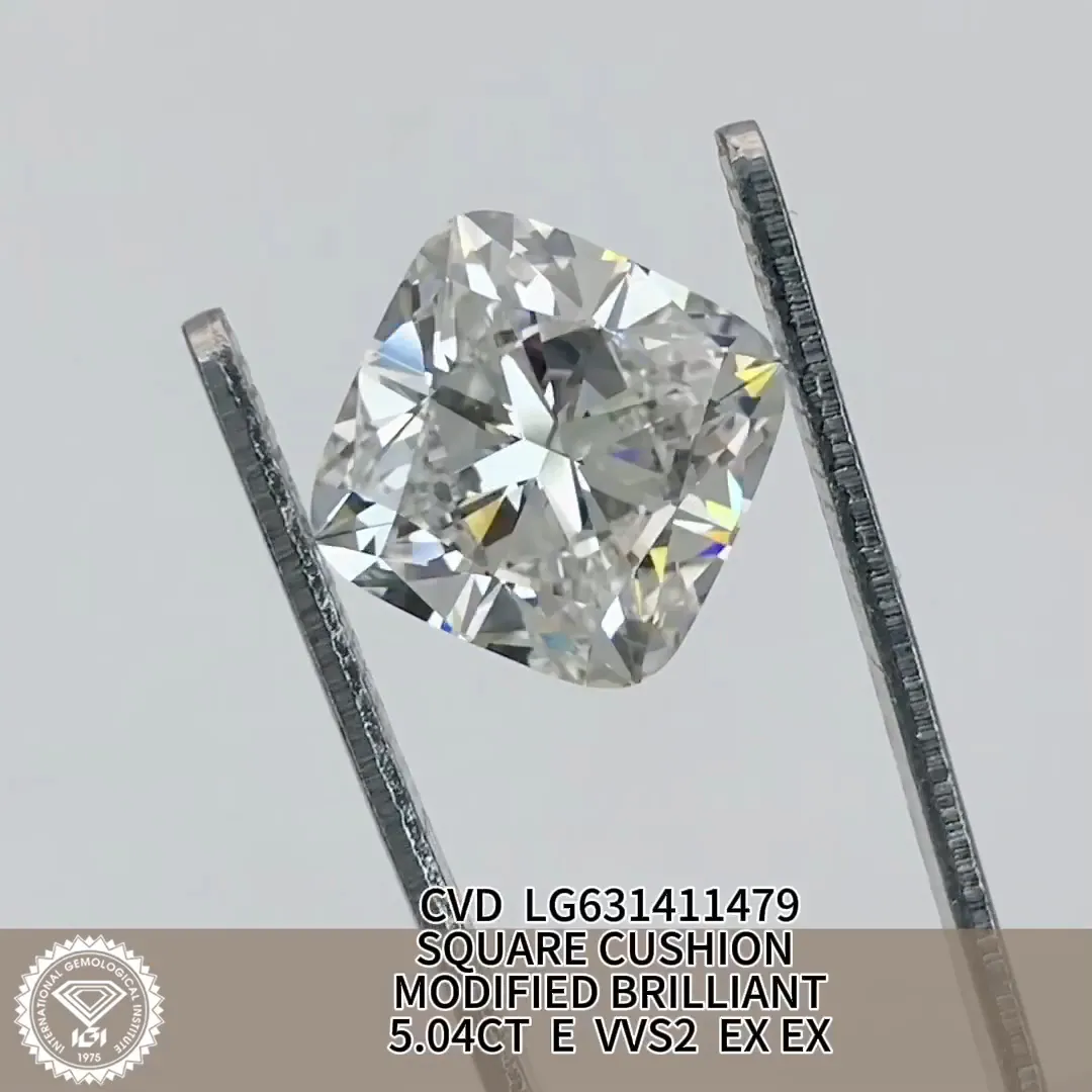 Messi Jewelry Diamanti coltivati ​​in laboratorio 9 carati Diamanti coltivati ​​in laboratorio 9 carati Garanzia di qualità 6