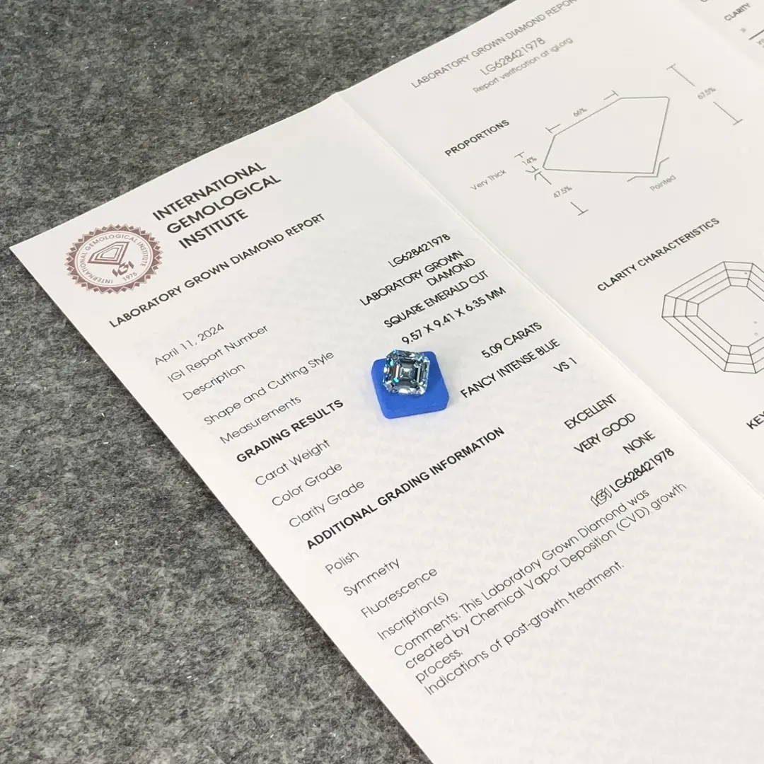 Lab Grown Melee Diamonds Fancy Shape Lab Diamond Wholesale - Messi Jewelry 2