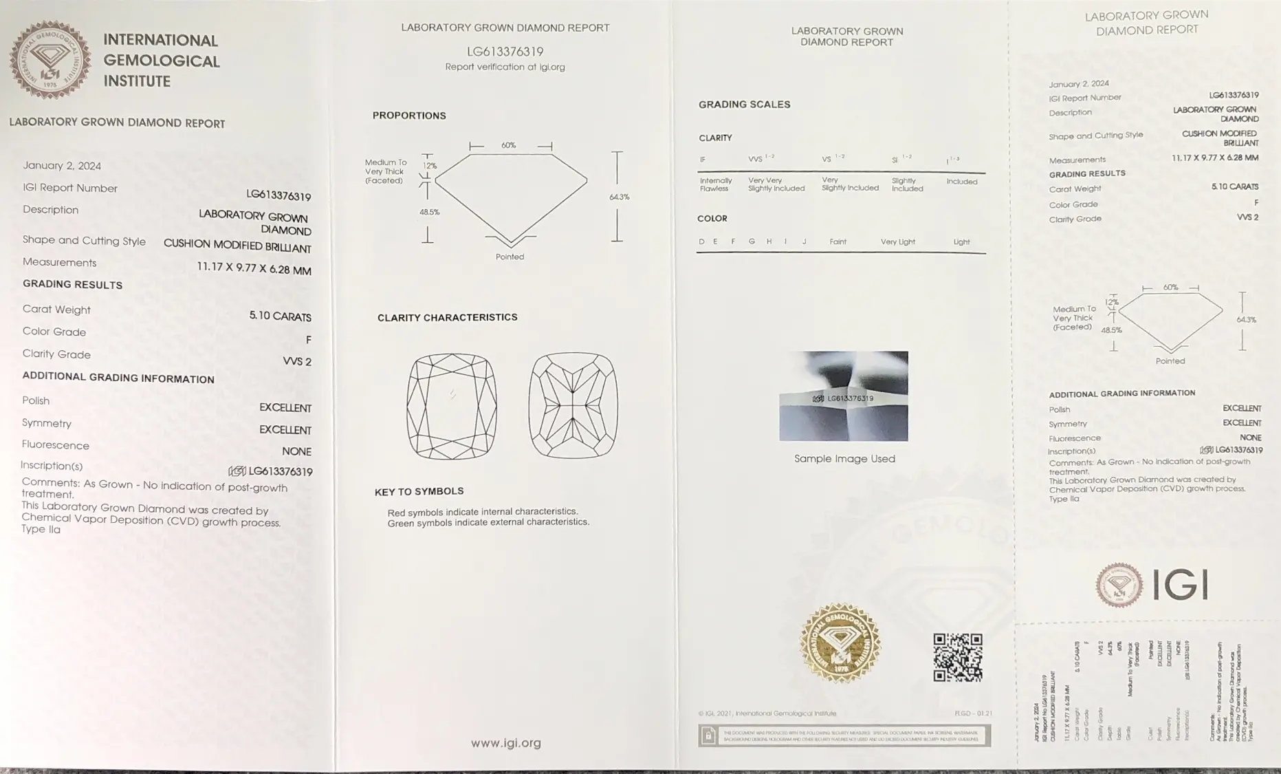 Lab Grown 9 Carat Diamond Lab Grown Diamond Wholesale - Messi Jewelry 5
