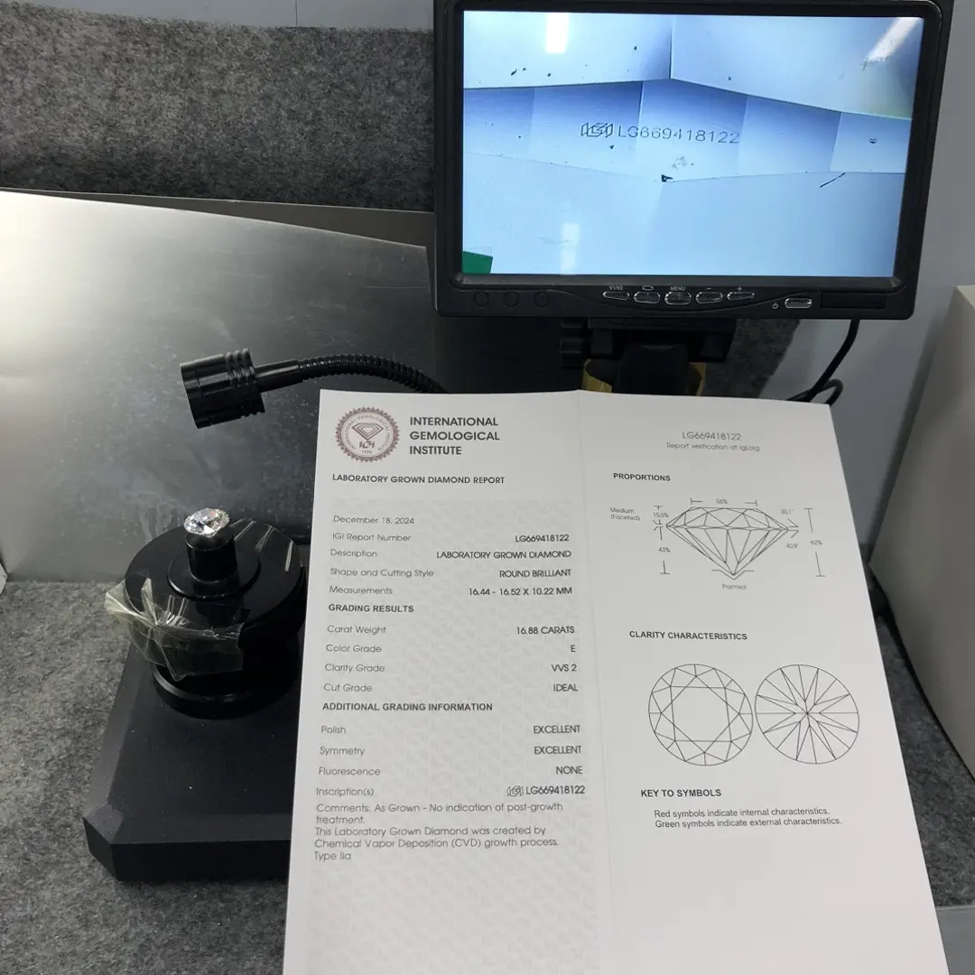 Praise Emerald Cut Diamond Lab Grown Factory for Necklace 3