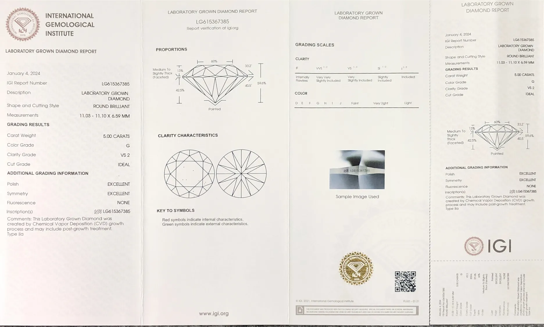 Lab Grown Diamonds 5 Carat with Custom Services for Jewelry 3