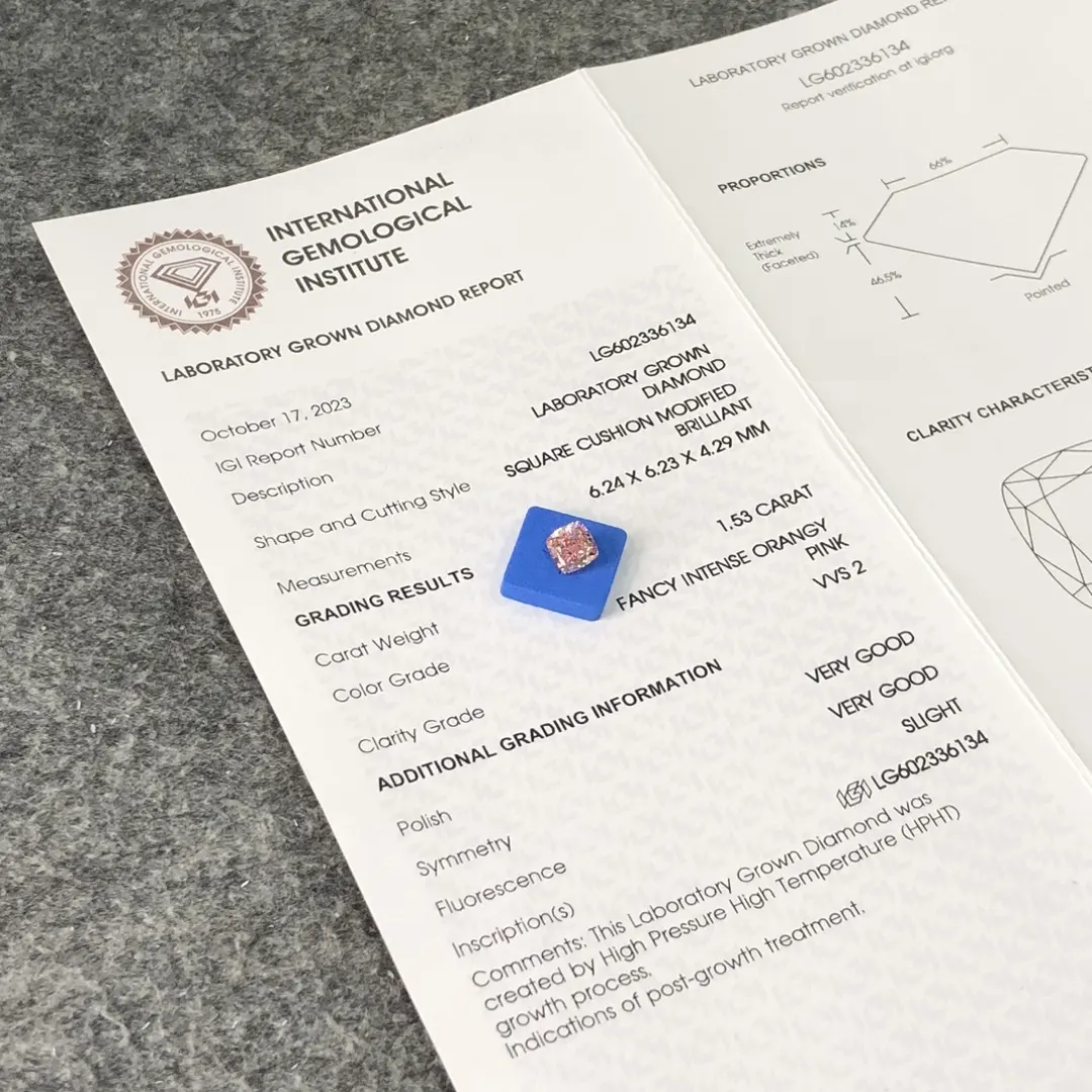 Cost-effective Lab Created Pink Diamonds Factory Price for Jewelry Collection 4