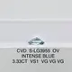 Lab Diamond Oval INTENSE BLUE 3.33CT VS1 CVD S-LG3955 - IGI Certified
 2