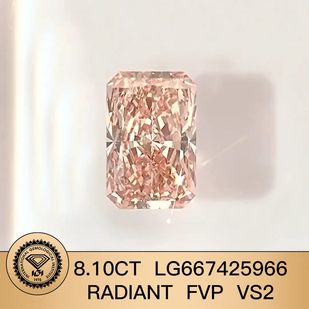 QUALITÀ IGI 8.10CT LG667425966 PRODUTTORE VIVIO VIVIO VIVIO VS2 | Gioielli Messi 1