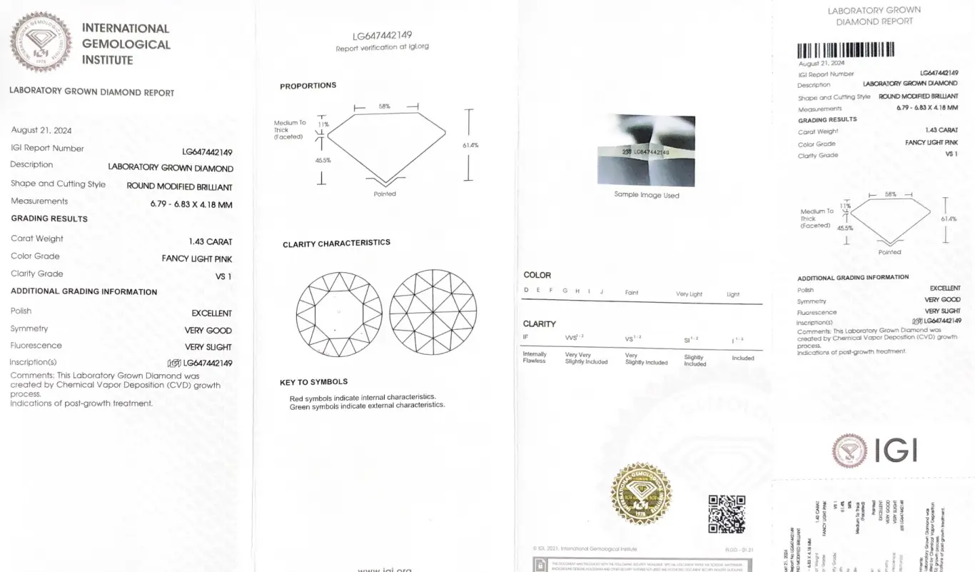 New Pink Diamond Lab Series Forjewelry Collection 6