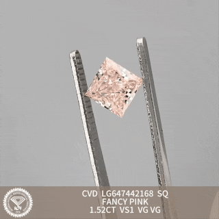  Diamantes de laboratório com corte princesa
