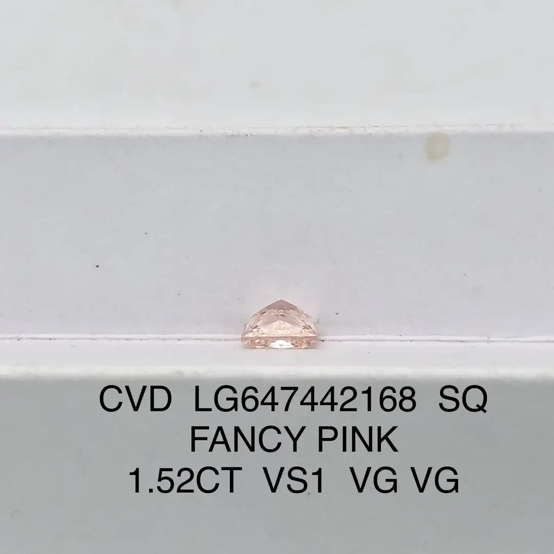 1.52CT Princess Lab Diamond with IGI Certification – Perfect for Custom Jewelry 4