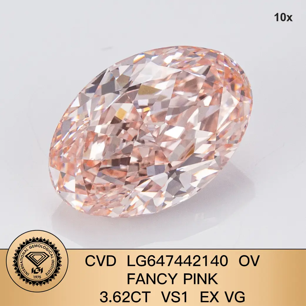 3.62CT PEAR LAB DIAMOND - IGI Certified - Customizable Jewelry 5
