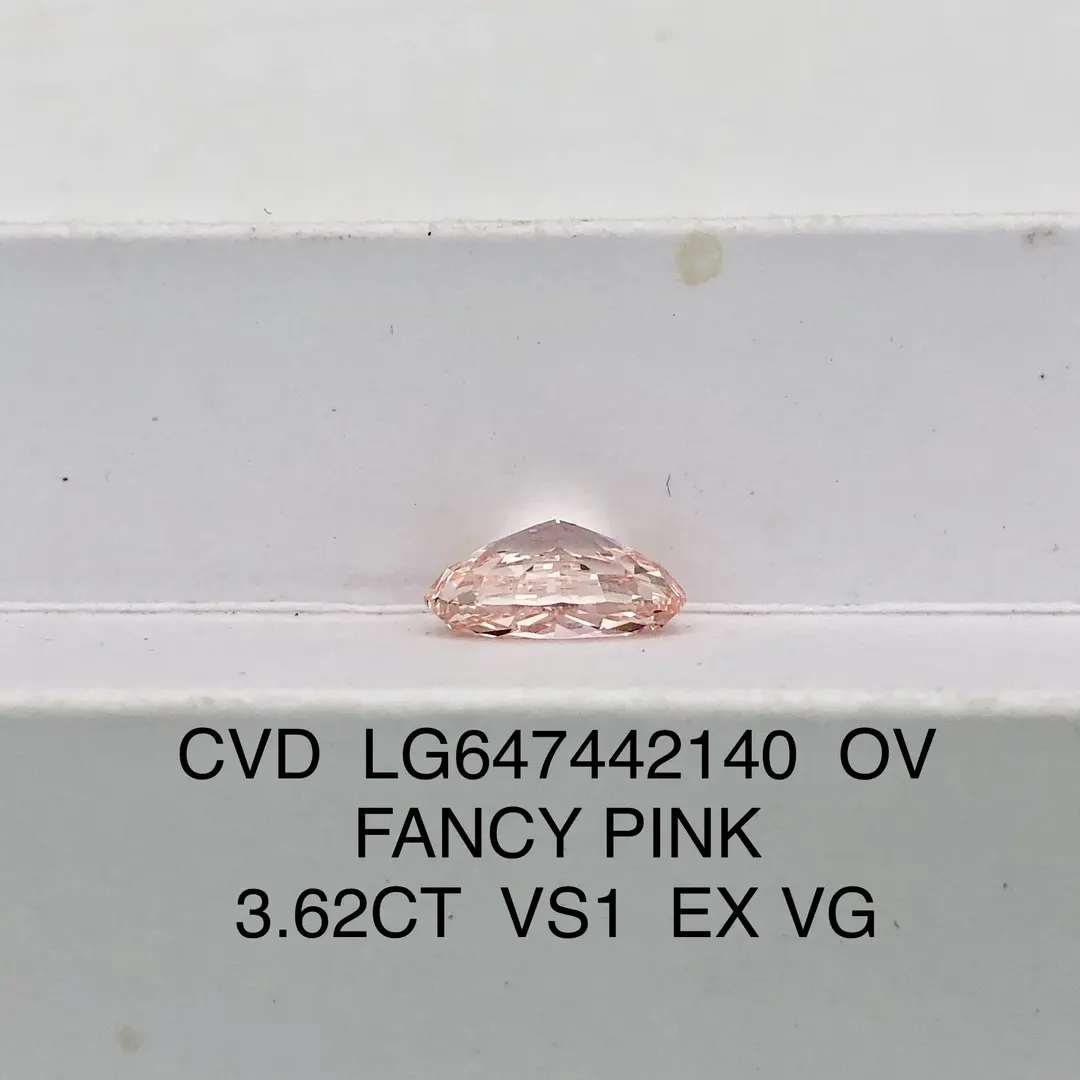 3.62CT PEAR LAB DIAMOND - IGI Certified - Customizable Jewelry 4