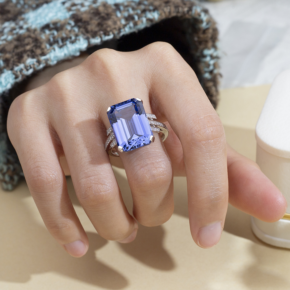 Para sa Koleksyon nga Pagpasalamat sa Synthetic Gemstone Manufacturer EMS ni Messi Alahas 13