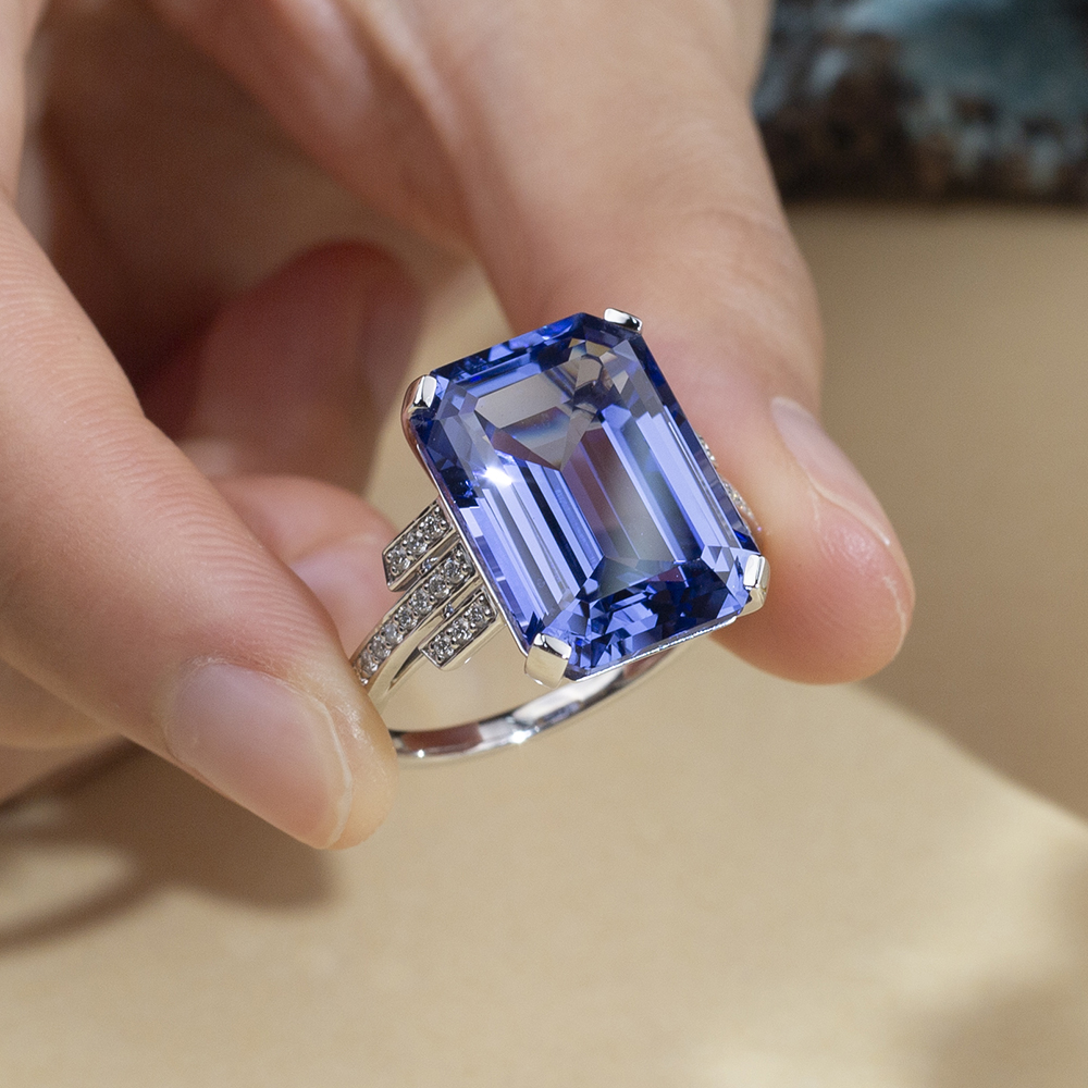 Para sa Koleksyon nga Pagpasalamat sa Synthetic Gemstone Manufacturer EMS ni Messi Alahas 12