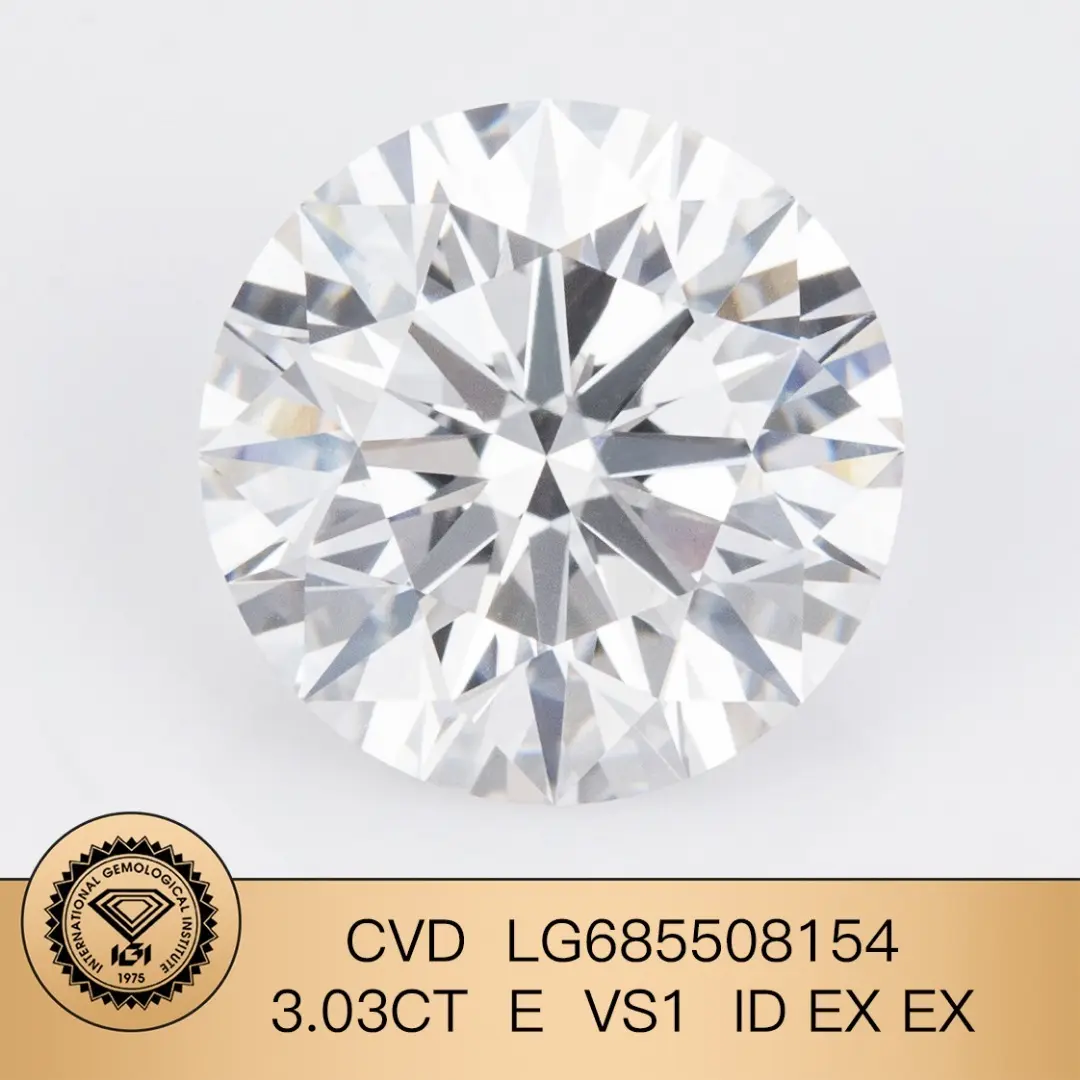 Barang Kemas Messi Berlian Bulat 4 Karat Berlian Bulat 4 Karat Berlian Bulat 4 Karat Berlian Bulat Keselamatan Tinggi 5