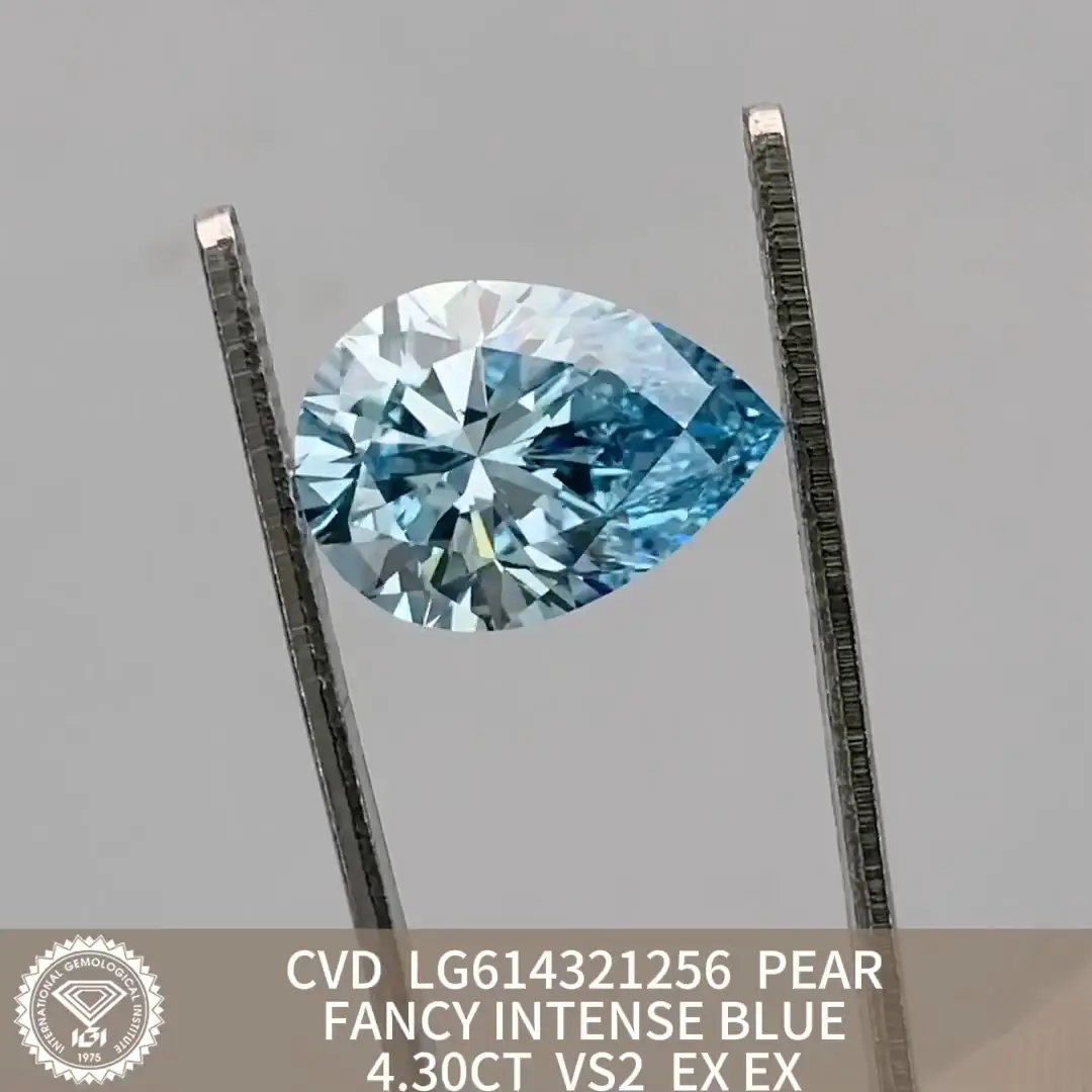 5.07CT Oval Lab Grown Diamond - IGI Certified, Customizable - Messi Jewelry 6