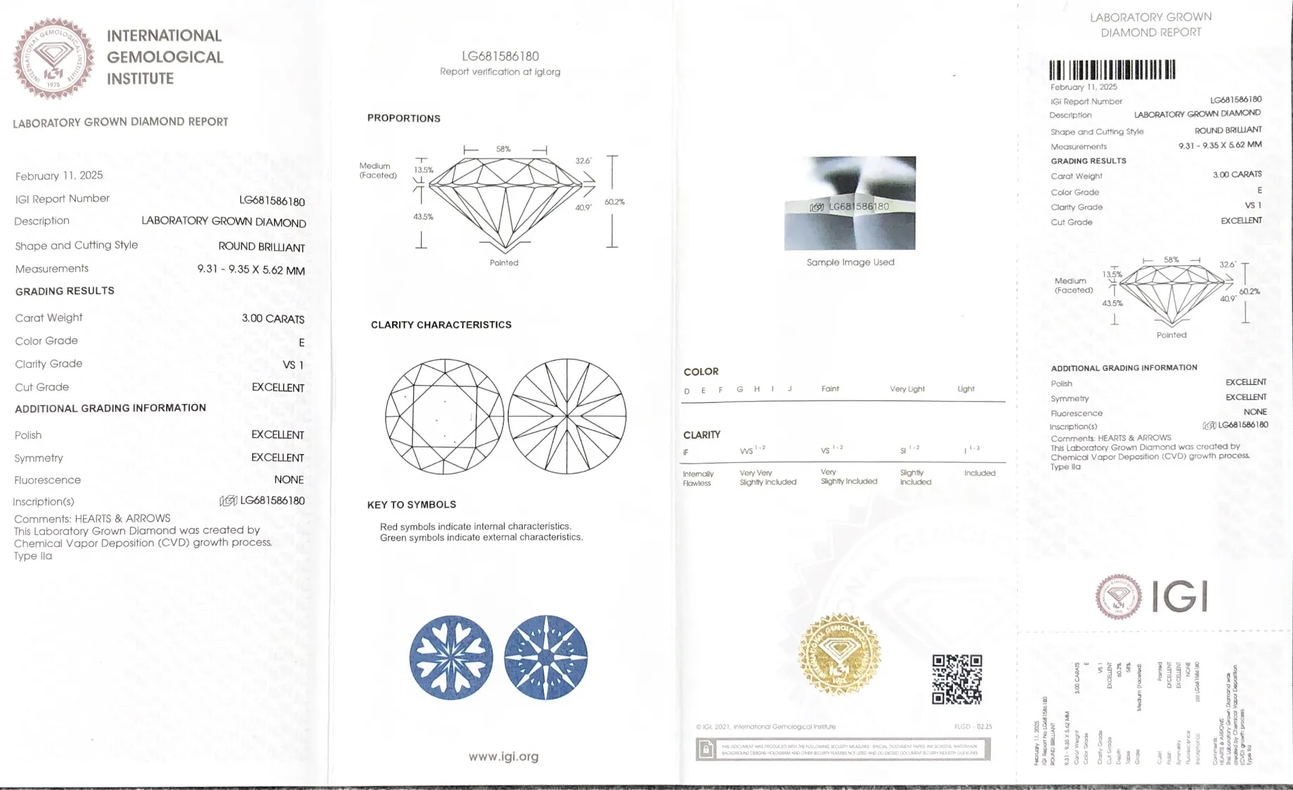 Berlian Bulat 2 Karat Buatan Makmal - untuk Cincin - Barang Kemas Messi 6