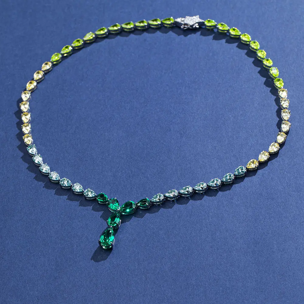 Custom 925 Silver Jewelry with Lab Grown Diamonds - Melee Size Options 4