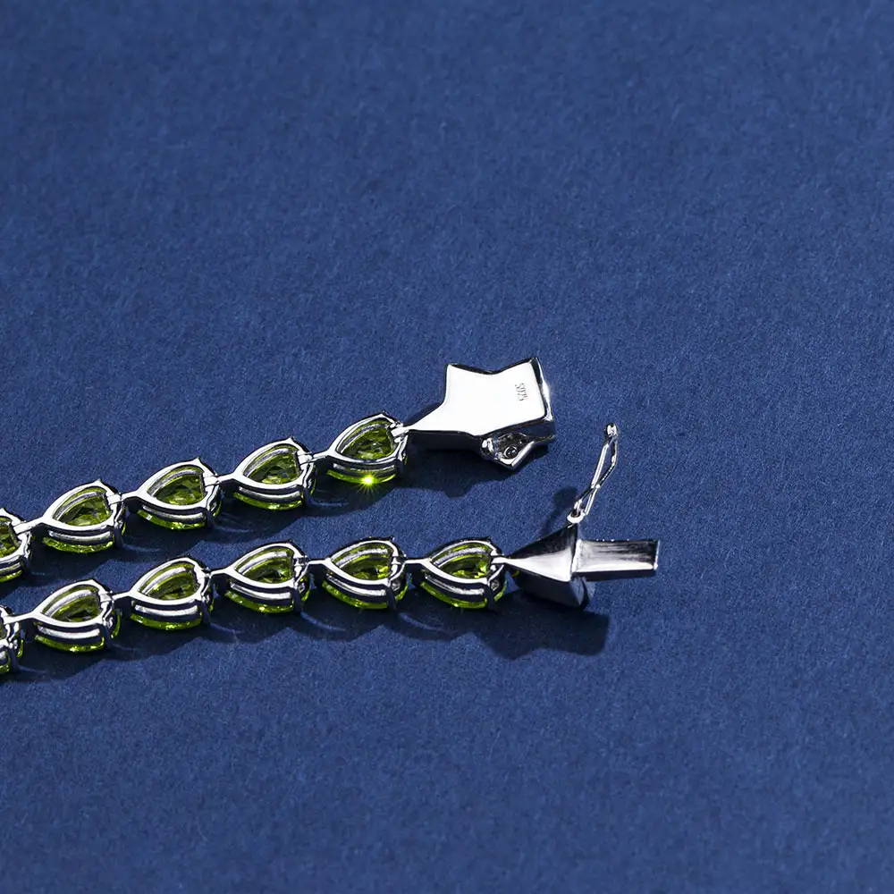 Custom 925 Silver Jewelry with Lab Grown Diamonds - Melee Size Options 5