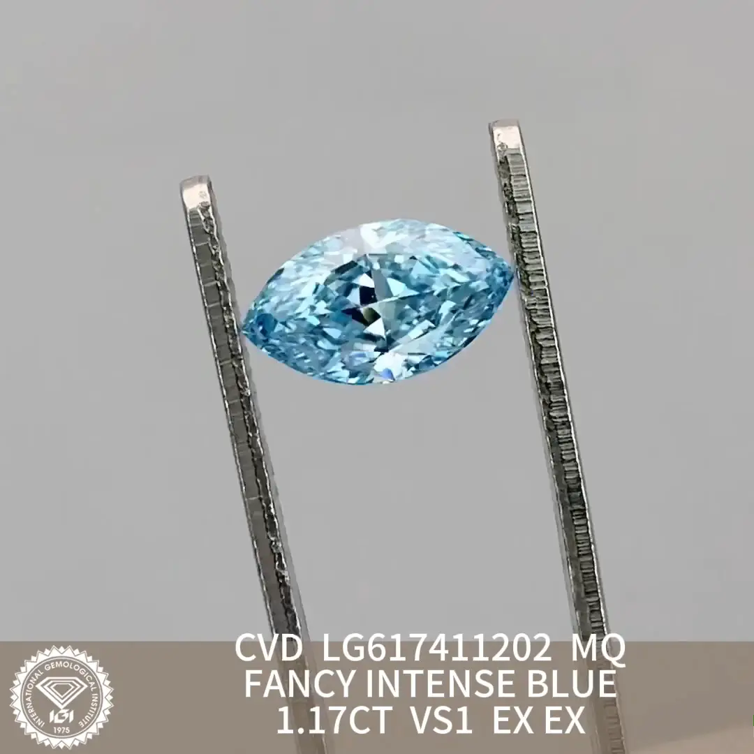 1.17CT Marquise Lab Diamond - Customizable & Authentic 6