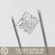 Messi Jewelry Lab Diamond - 4ct Emerald Cut CVD Diamond 2