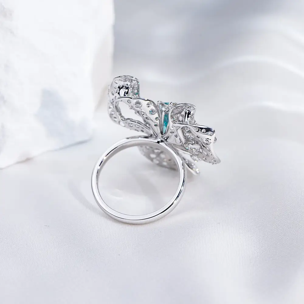 Custom Lab Grown Diamond Jewelry 925 Silver PT950, Various Metals & Gemstones 5