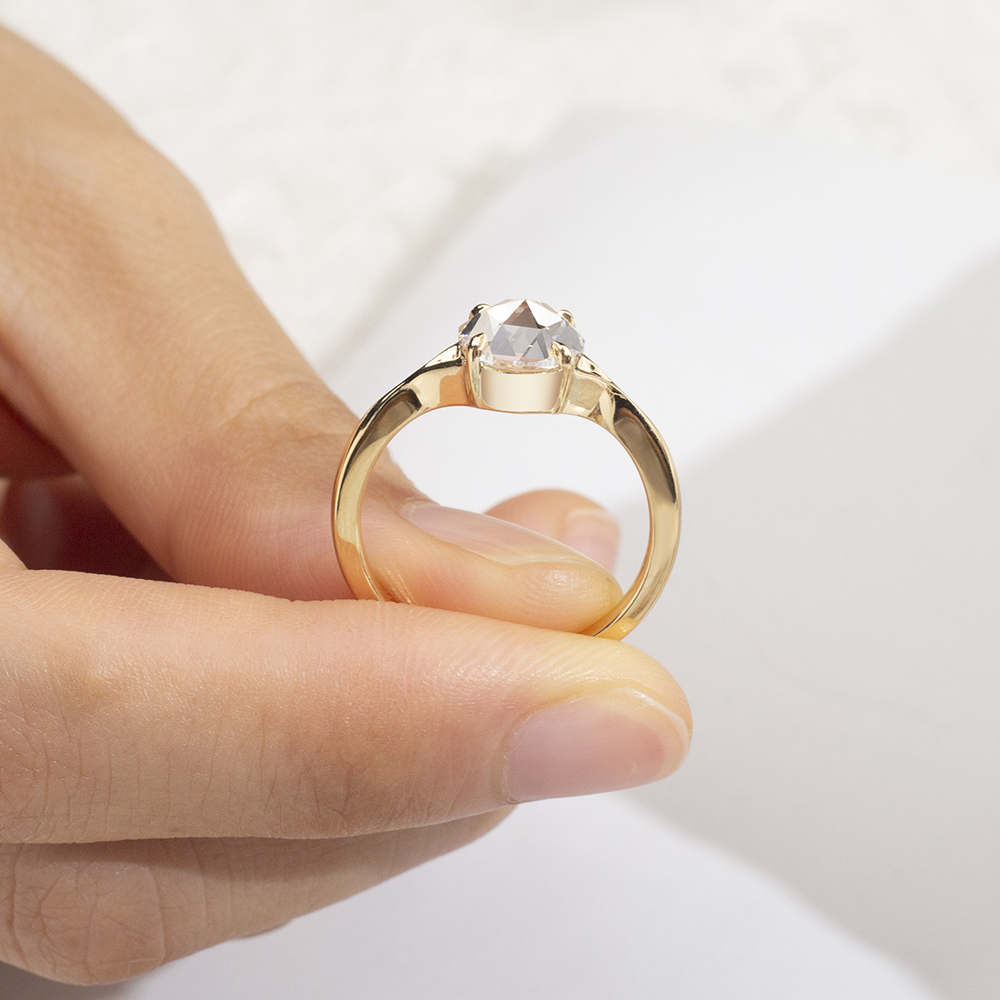 Messi Alahas MSR-1714 18K 14K 10K Gold Lab Diamond Ring Custom nga Alahas 8