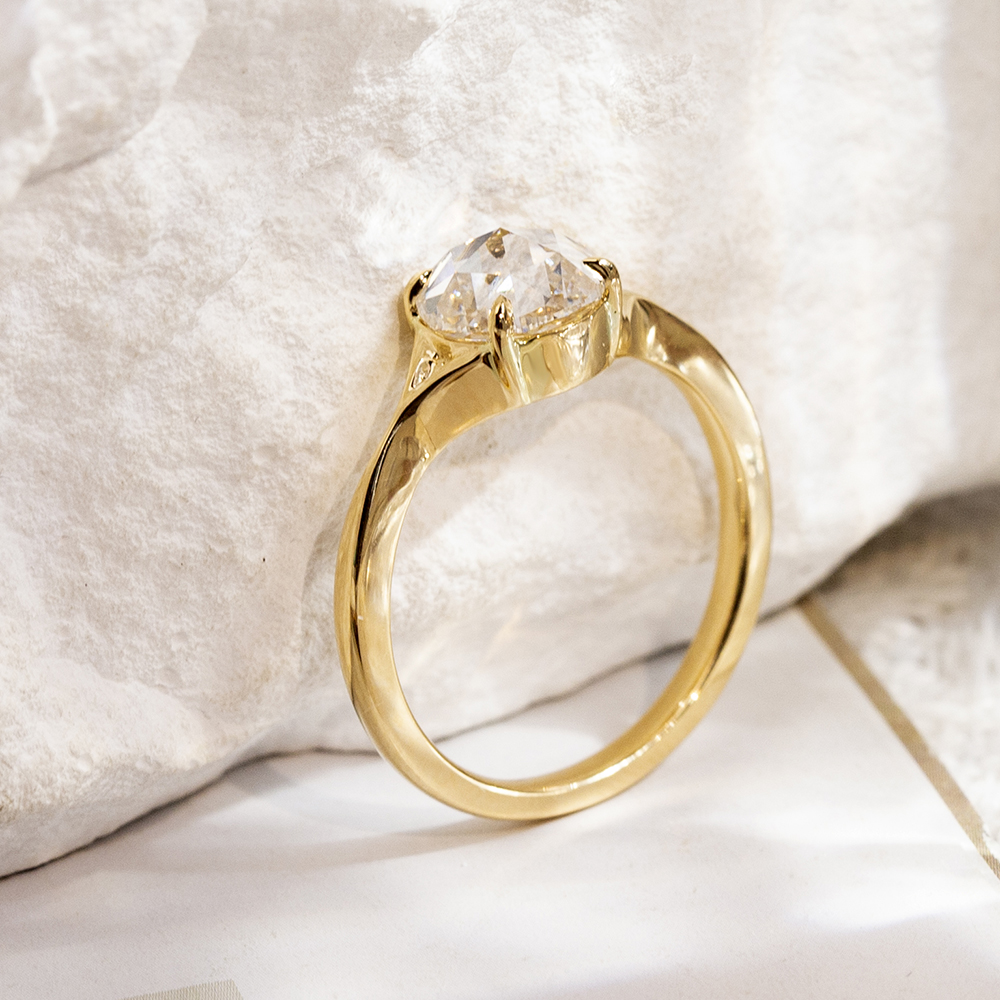 Messi Alahas MSR-1714 18K 14K 10K Gold Lab Diamond Ring Custom nga Alahas 11