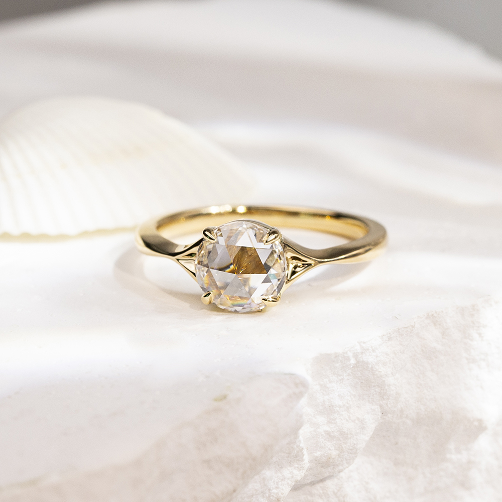 Messi Alahas MSR-1714 18K 14K 10K Gold Lab Diamond Ring Custom nga Alahas 9