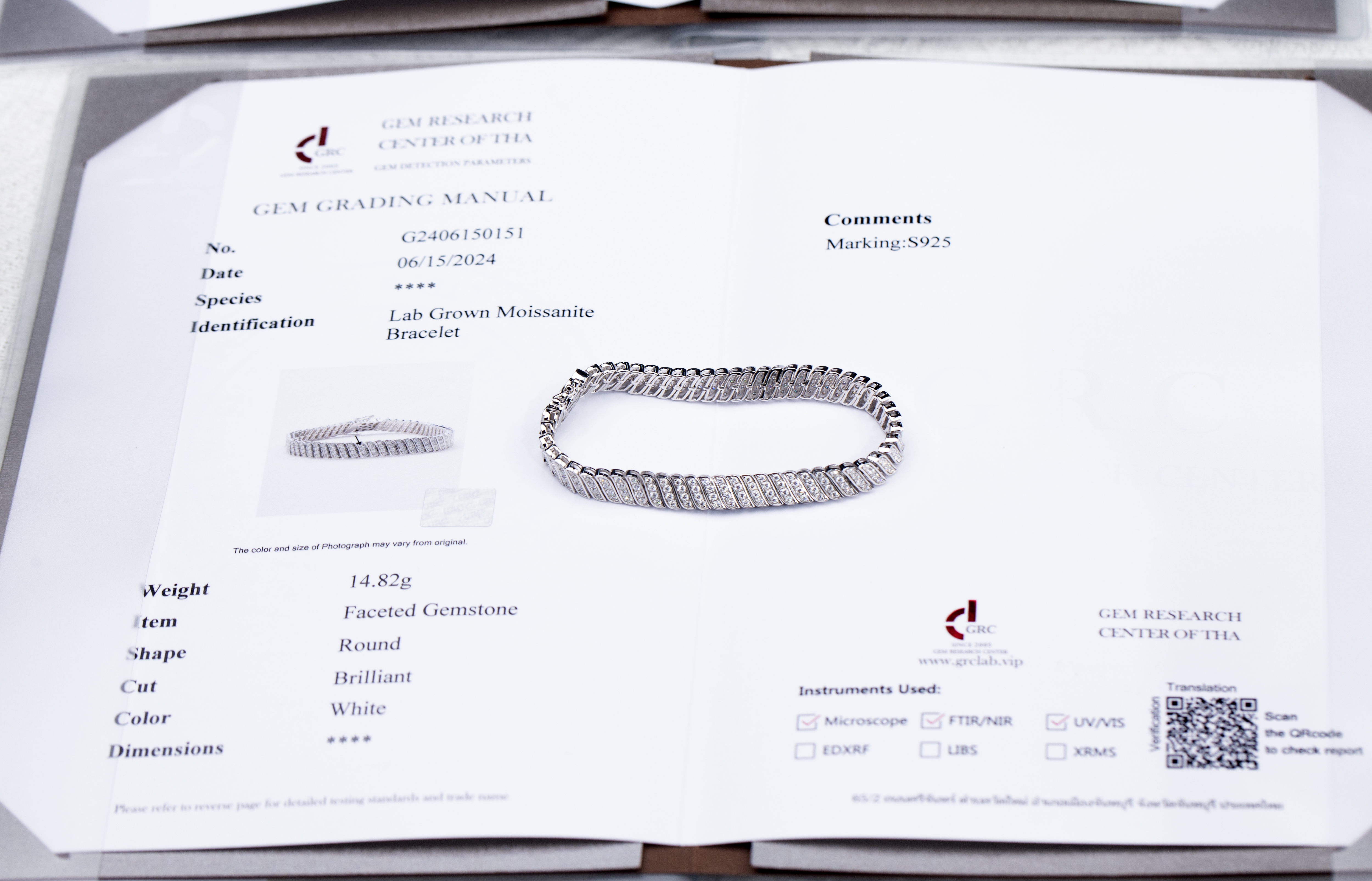 MSB-609 Lab Diamond 9k/10k/14k/18k Old Cuban style Tennis bracelet accept customization 9