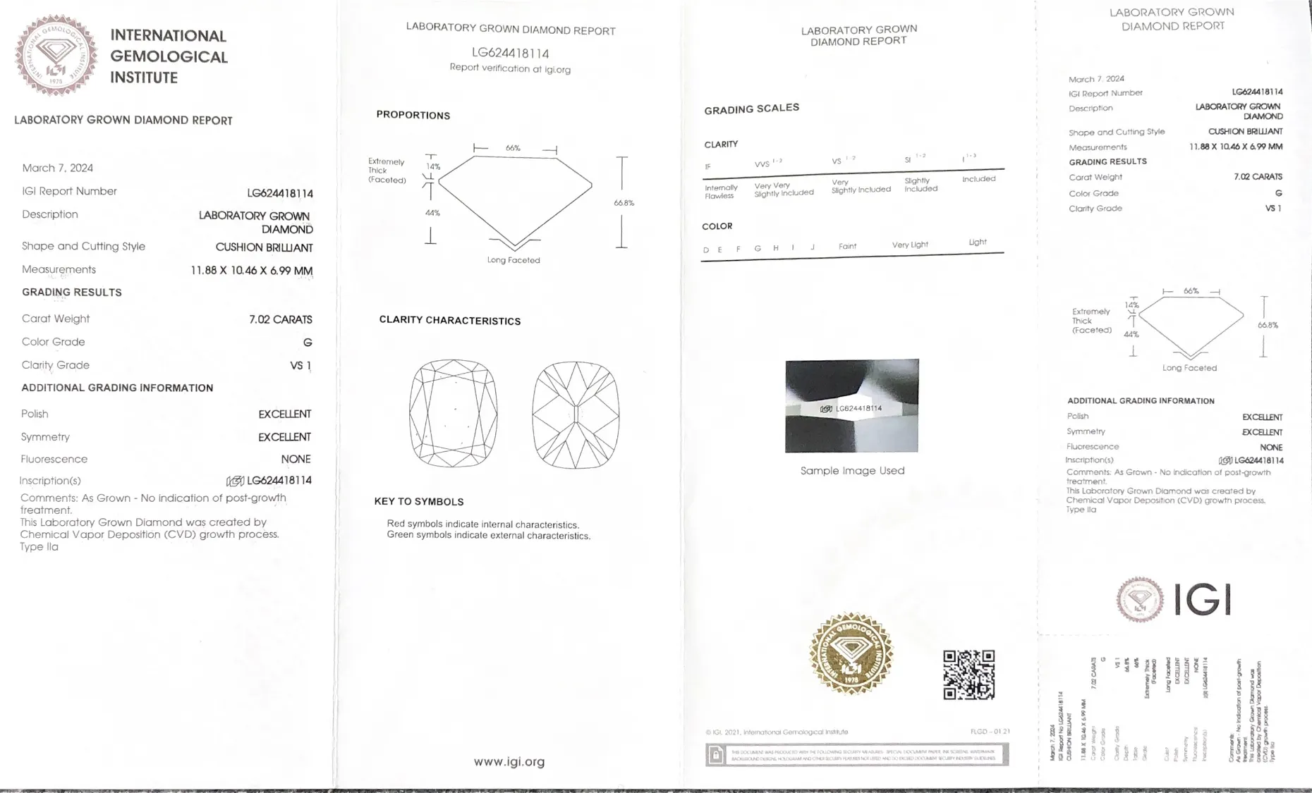 IGI Certified Fancy Shape Lab Diamonds 2