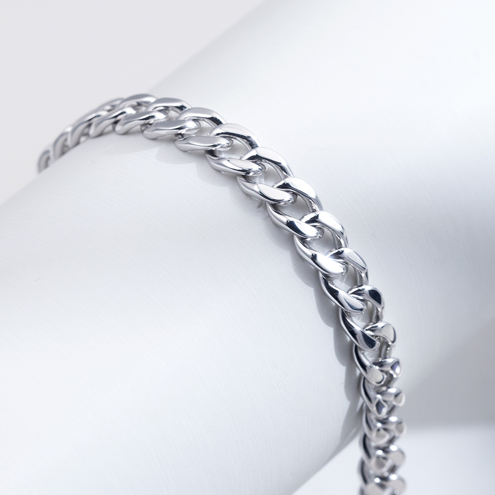 Messi Jewelry MSB-620 Customize Hip Hop Cuban Link Bracelet 9k/10k/14k/18k 11