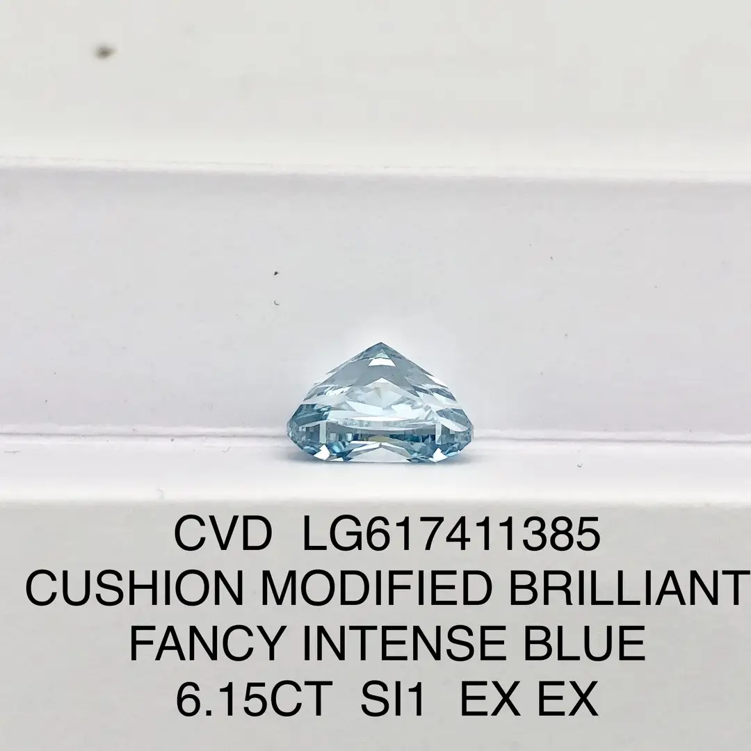 5ct Lab Diamond - Messi Jewelry Brilliant Blue SI1 CVD 2