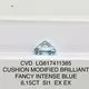 5ct Lab Diamond - Messi Jewelry Brilliant Blue SI1 CVD 2