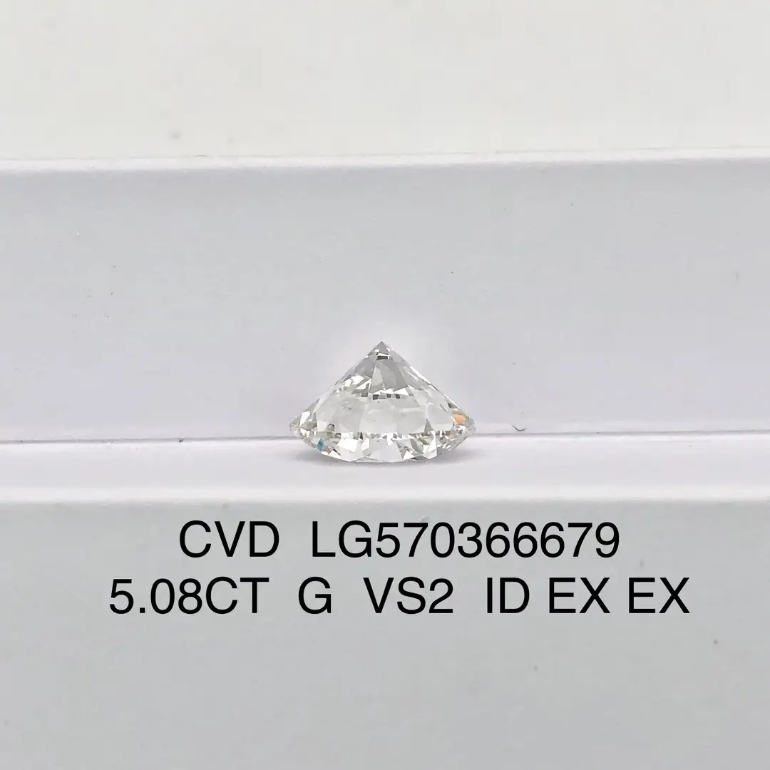 3.0 Ct Oval Lab Grown Diamond - IGI Certified 2