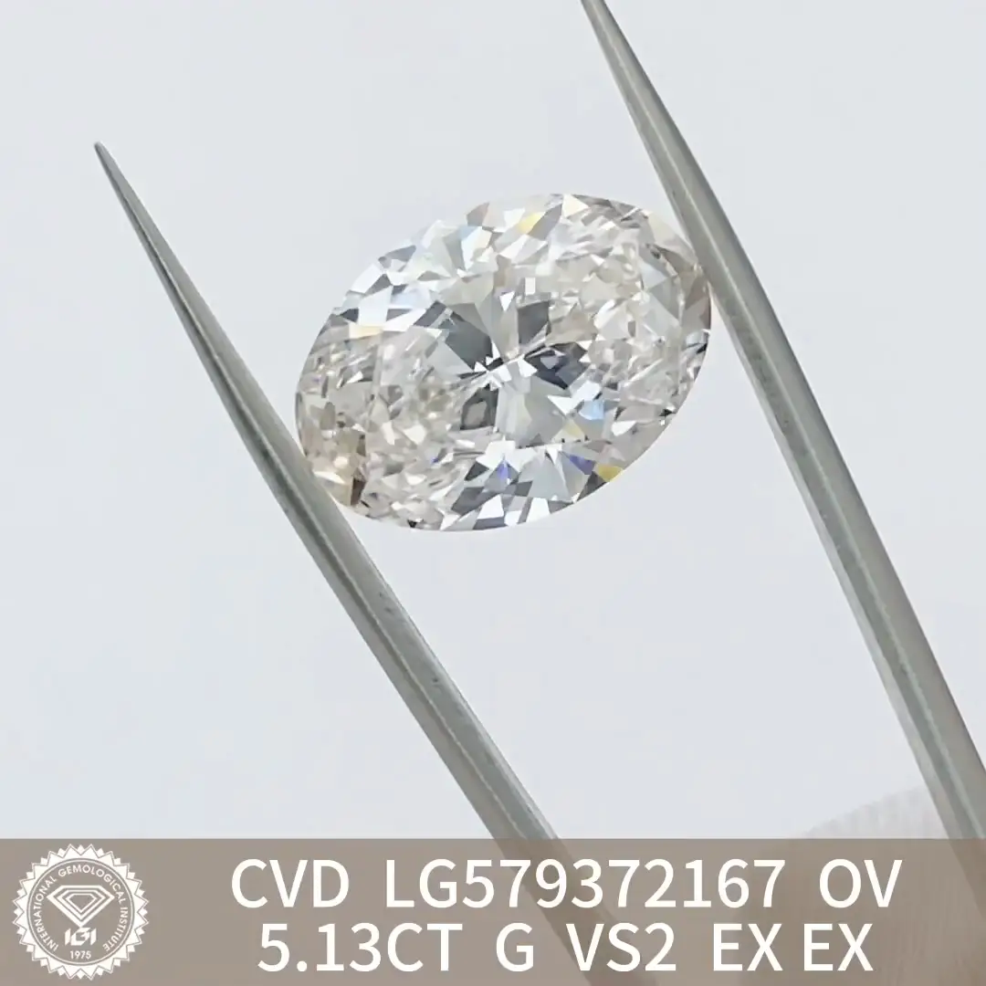 5 Carat Lab Grown Diamond - IGI Certified 4