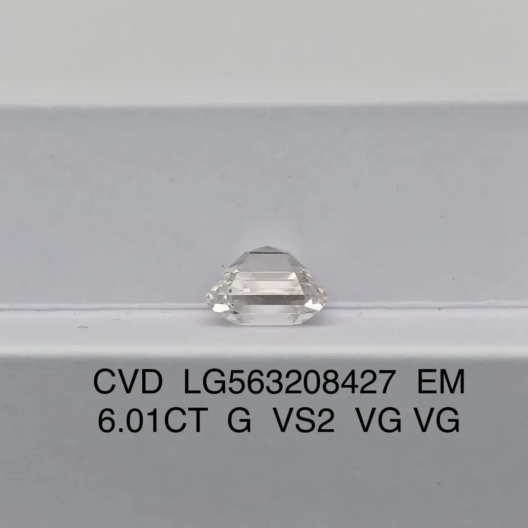 6.01CT Emerald Lab Diamond - Wholesale Fancy Diamonds 5