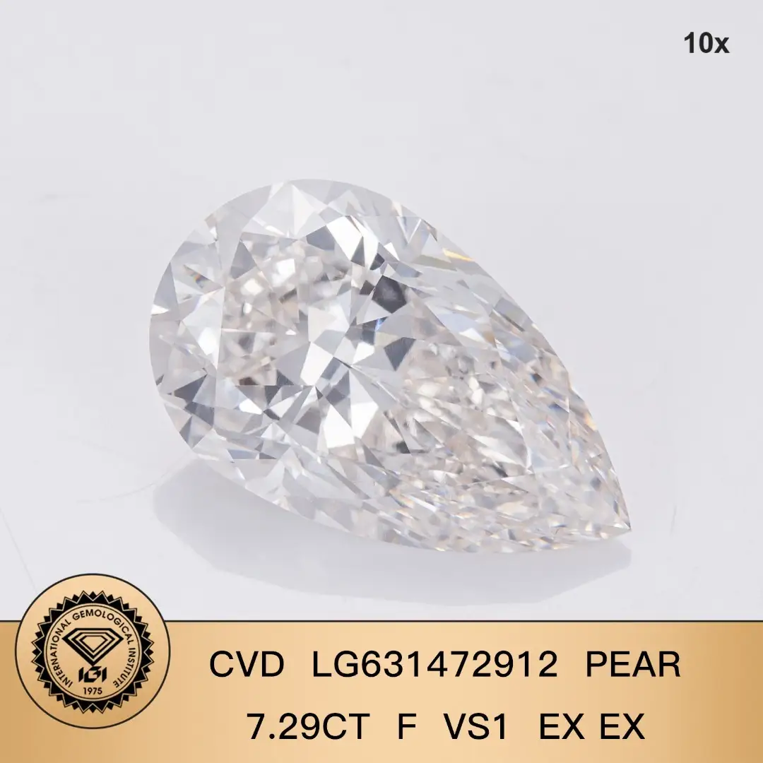7.29CT Oval Lab Diamond | IGI Certified | Customizable | Messi Jewelry 6