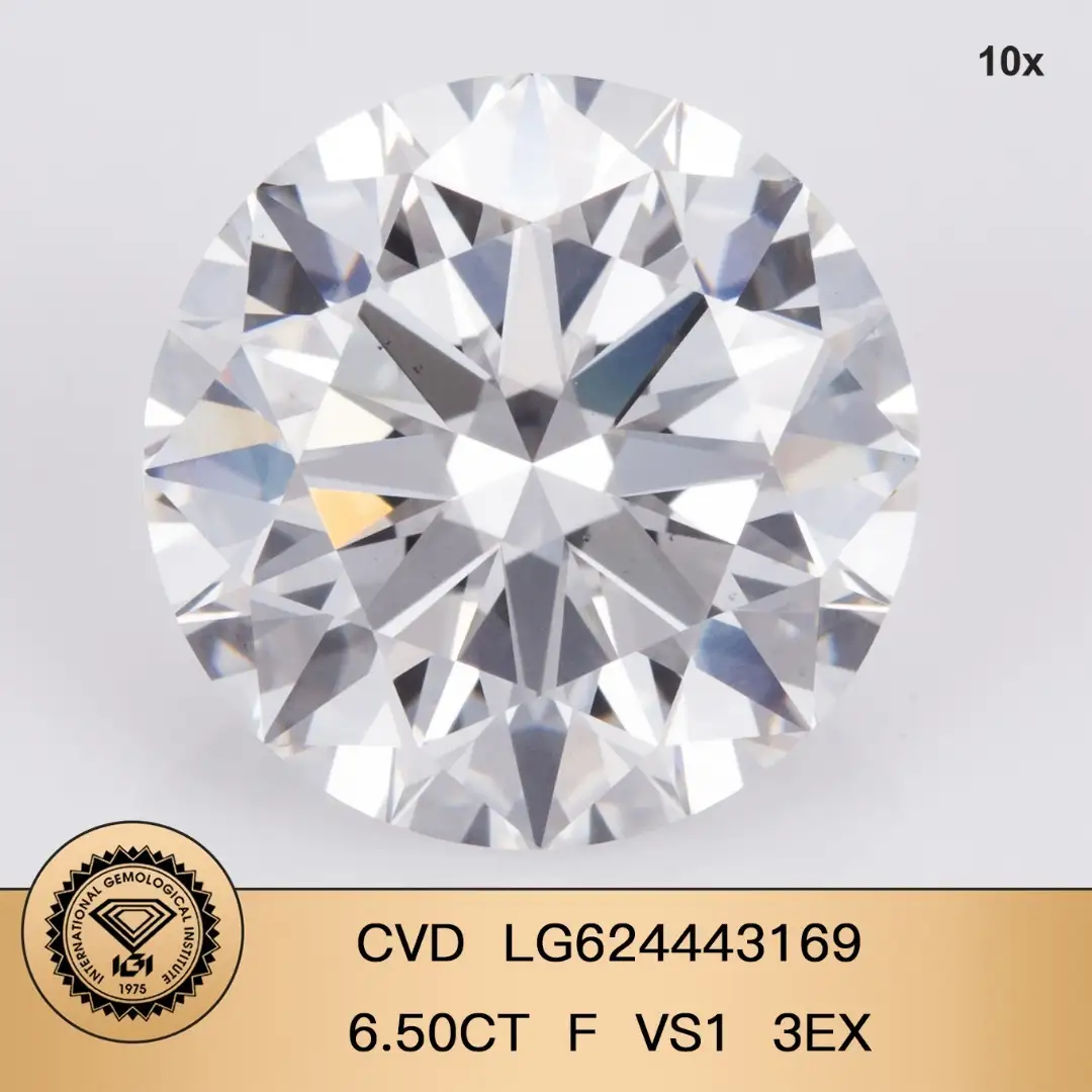 5ct Lab Diamond: IGI Certified, Various Cuts & Colors 6