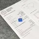 Princess Lab Diamond with IGI Certificate - Messi Jewelry 4