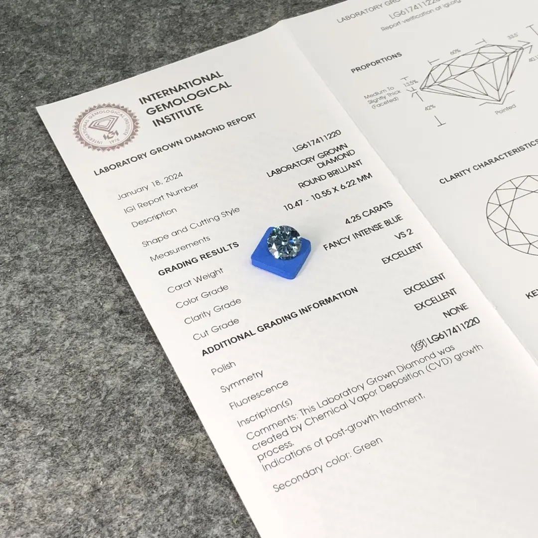 Diamond Grown Lab. 4